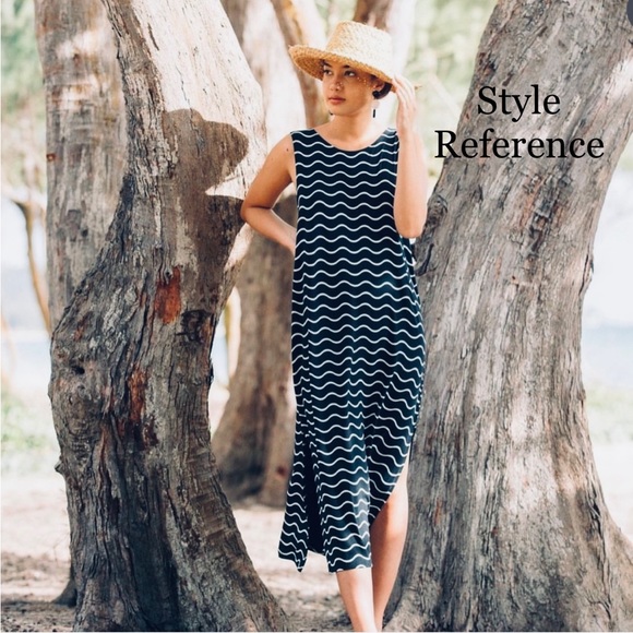 Fighting Eel Soft Jersey MIDI Dress Size XS - Picture 4 of 4